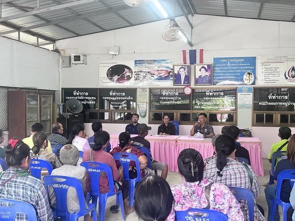 ข้าร่วมประชุมประจำเดือนหมู่ที 3 บ้านหนองจิกตีนเนิน ตำบลหนองหญ้าปล้อง อำเภอบ้านด่านลานหอย จังหวัดสุโขทัย
