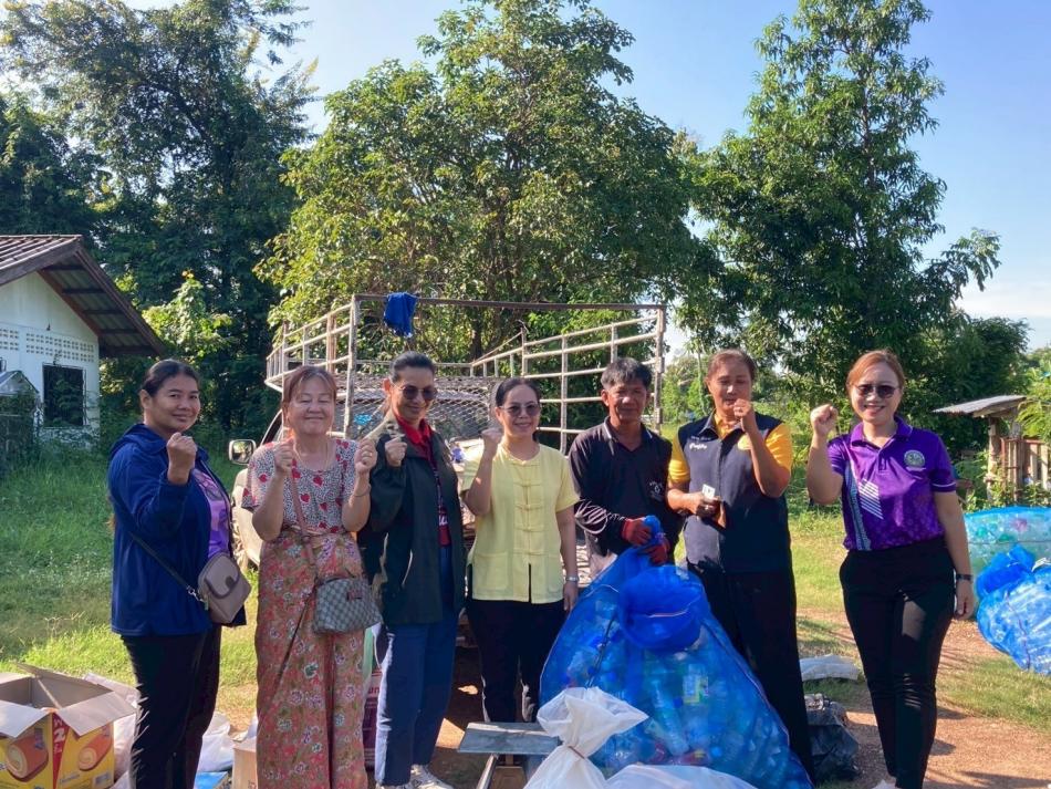 เข้าร่วมประชุมประจำเดือน หมู่ที่ 9 บ้านเตาปูน และร่วมขับเคลื่อนธนาคารขยะชุมชนบ้านเตาปูน หมู่ที่ 9