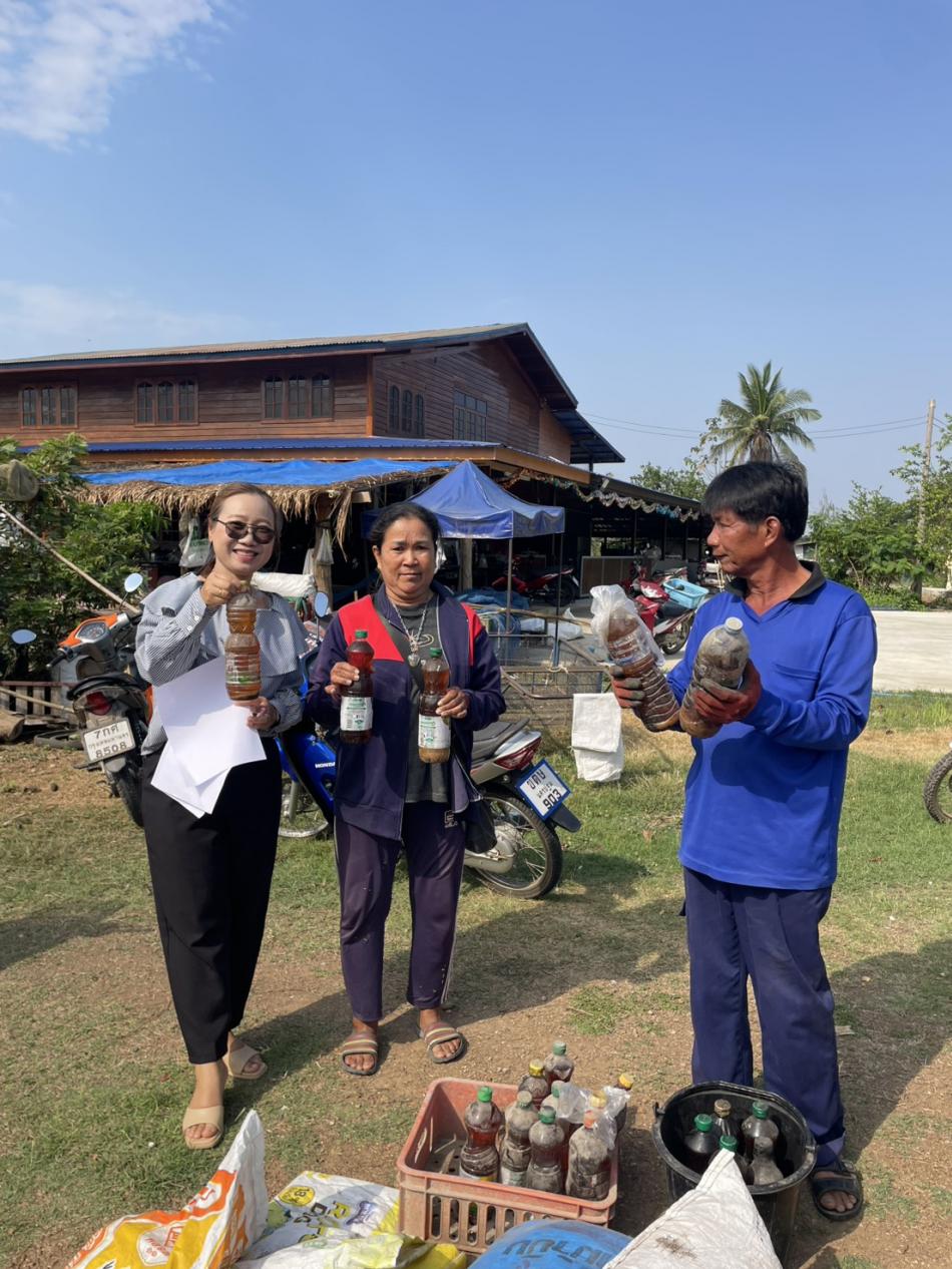  ดำเนินการ รับ-ซื้อขยะ ณ ธนาคารขยะชุมชนบ้านเตาปูน หมู่ที่ 9