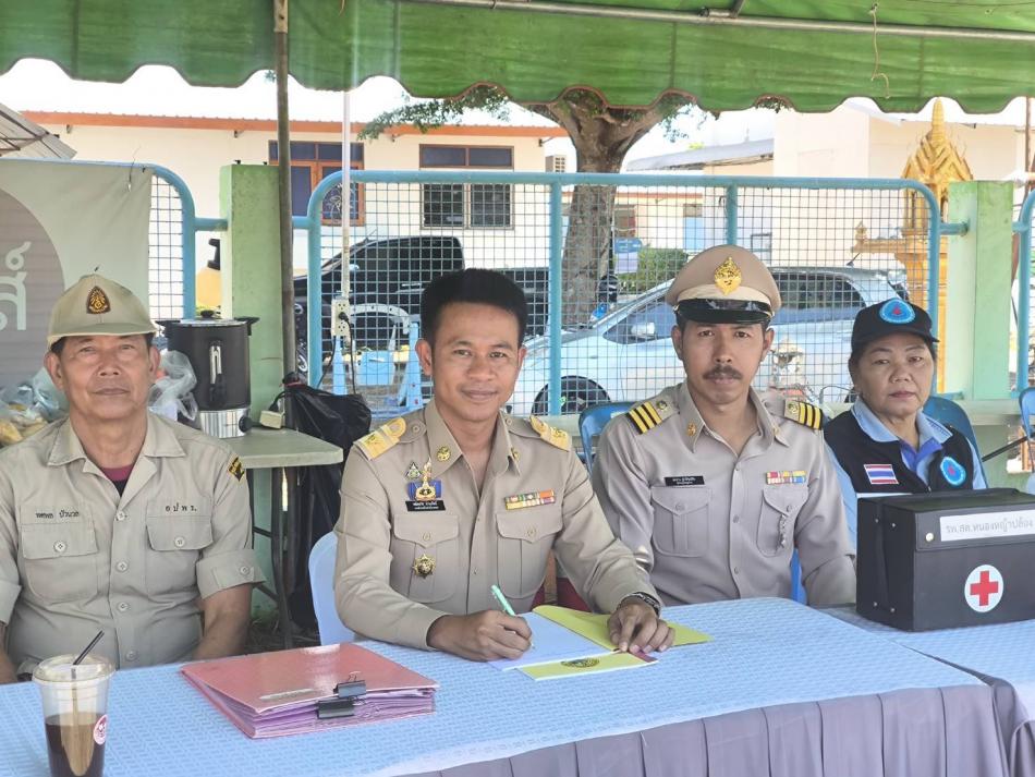 ตรวจเยี่ยมจุดบริการและศูนย์ปฏิบัติการป้องกันและลดอุบัติเหตุทางถนน ช่วงเทศกาลสงกรานต์ ระหว่างวันที่ 10-16 เมษายน 2569